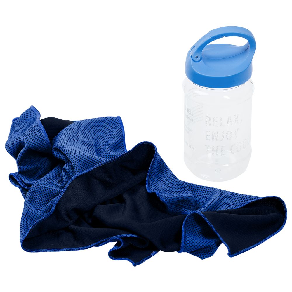 Охлаждающее полотенце Weddell, синее